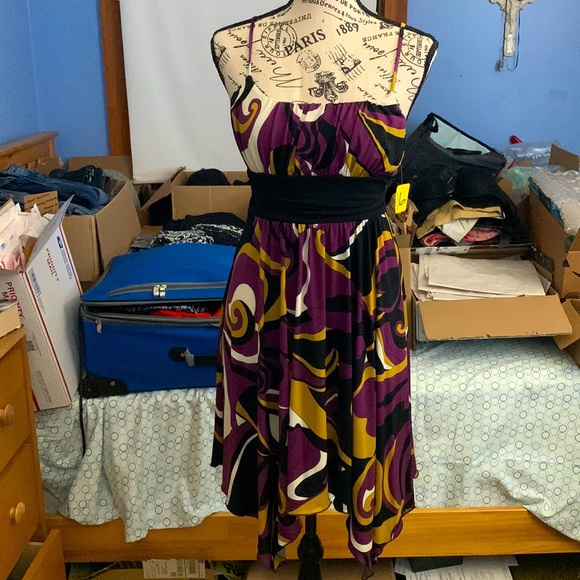 My Michelle Dresses & Skirts - My Michelle Purple Swirl Dress